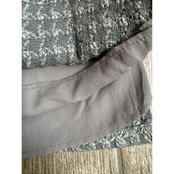 2/$18 Sale!  Ethereal Womens Gray Textured Wool Knit Mini Dress S‎ 70s Mod Y2K - Picture 5 of 7
